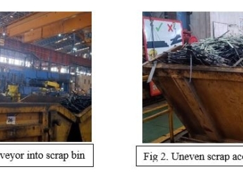Eliminate Uneven Side Trim Accumulation inside Scrap Bin competition