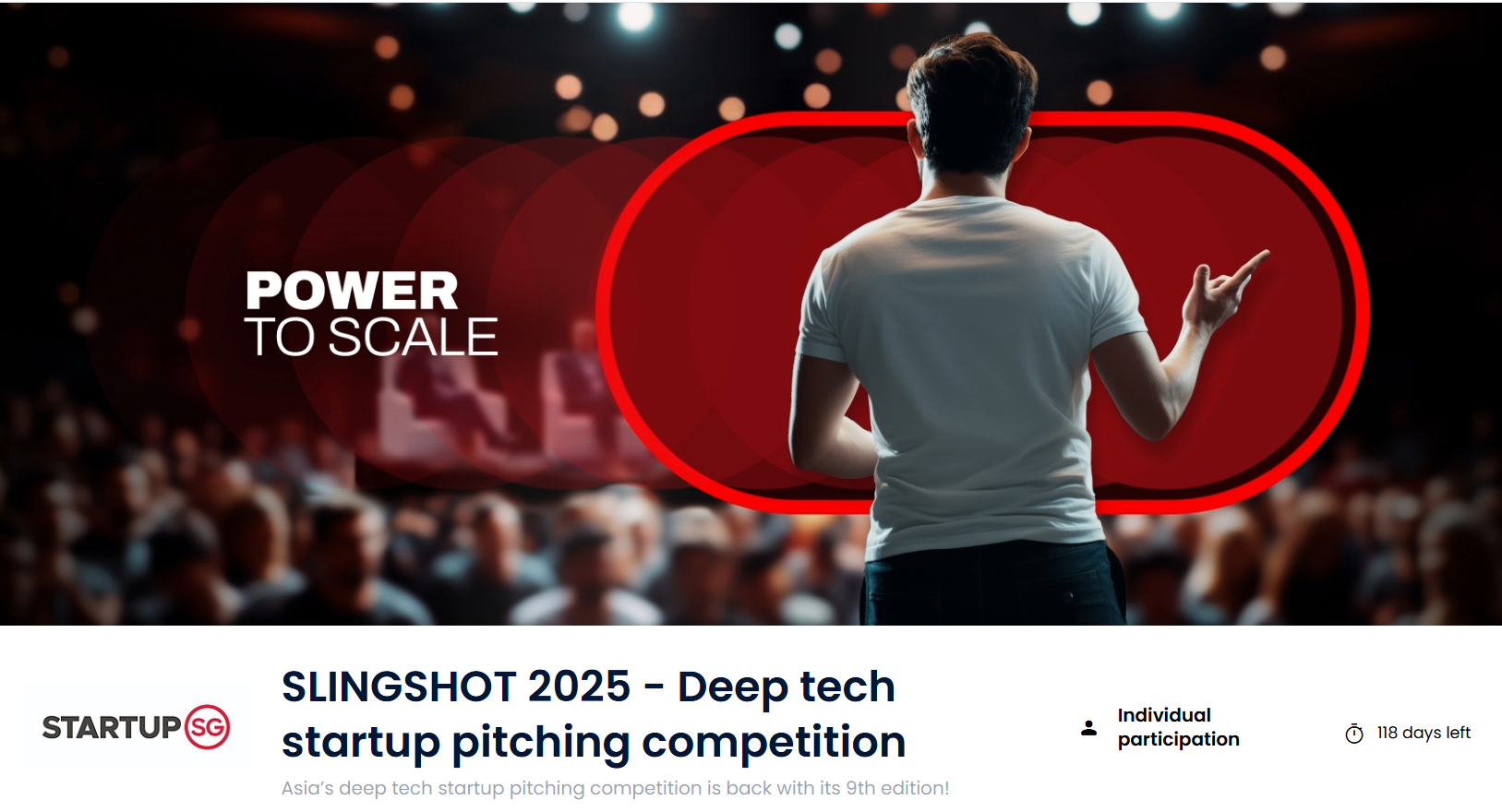 Power To Scale - Slingshot 2025