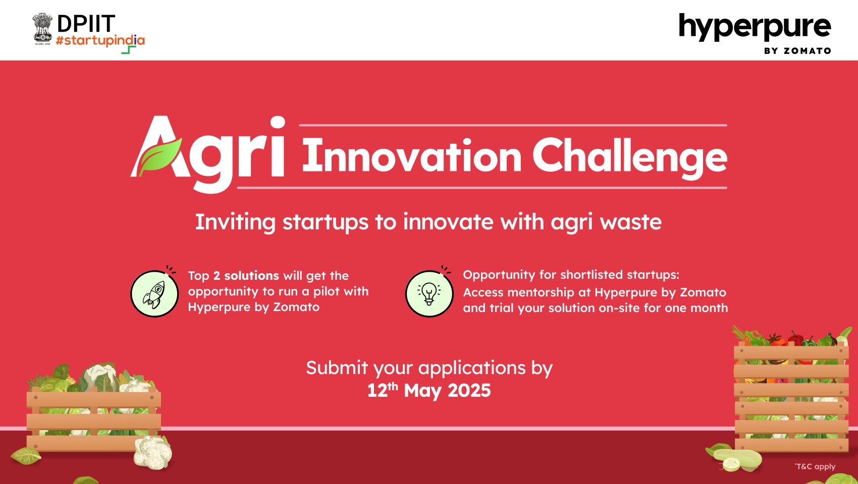 Hyperpure by Zomato Agri Innovation Challenge