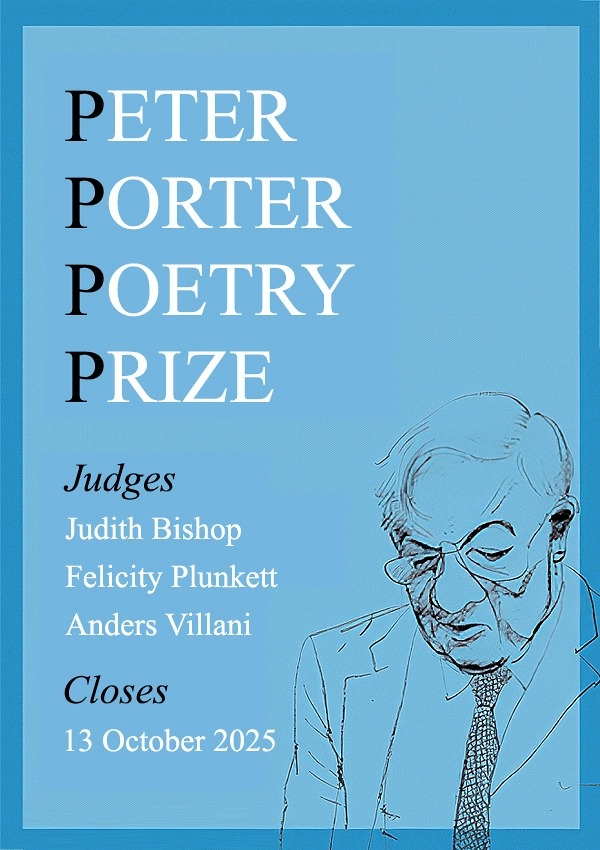 2026 Peter Porter Poetry Prize - International Writing Competition