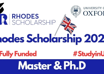 The Rhodes Scholarship 2025