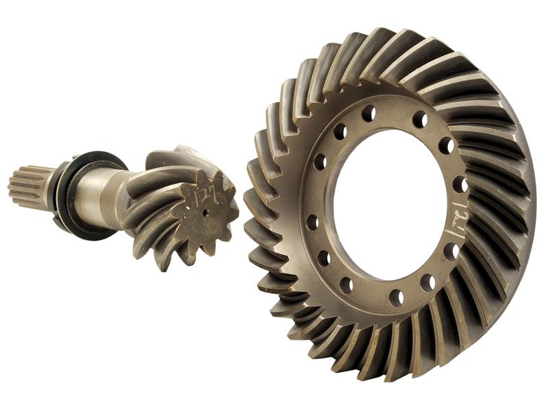 Traceability enhancement for crown wheel and pinion in vehicle axle assembly