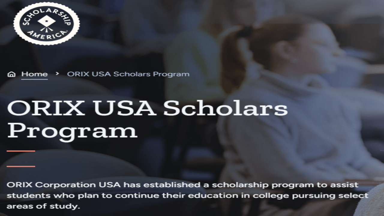 ORIX USA Scholars Program