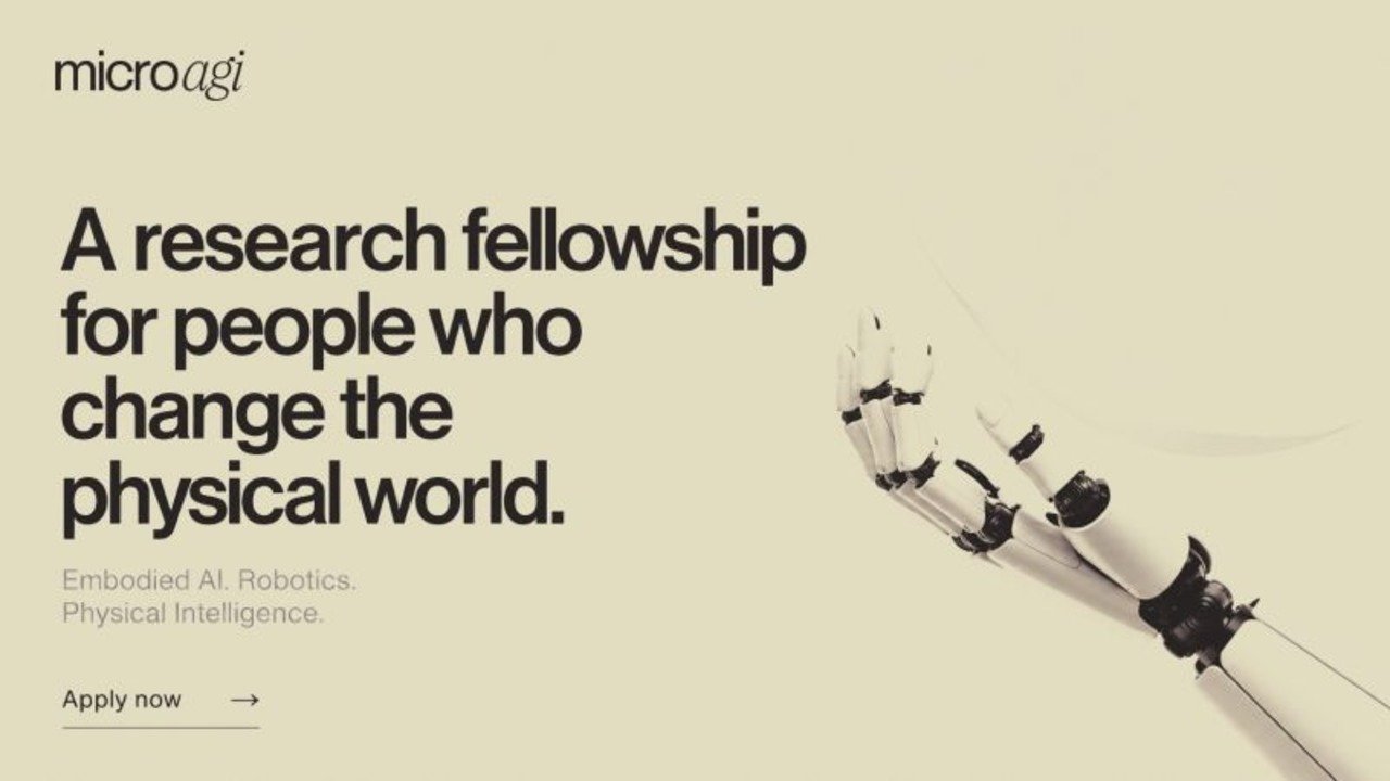 A research fellowship for people who change the physical world